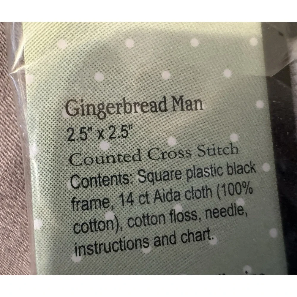 Bucilla cross stitch